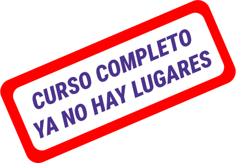 CURSO COMPLETO  YA NO HAY LUGARES